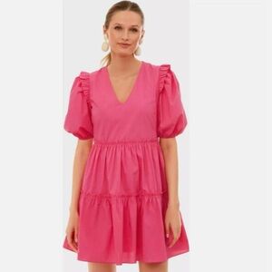 Tuckernuck Hyacinth House Fuchsia Pascale Mini Dress XXL